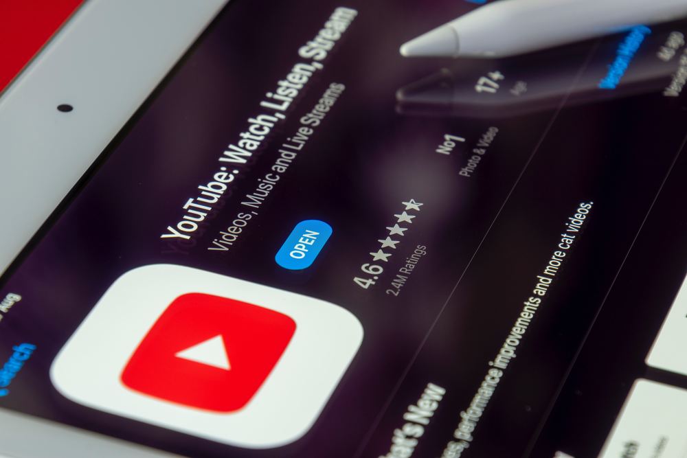 YouTube iPad Screengrab